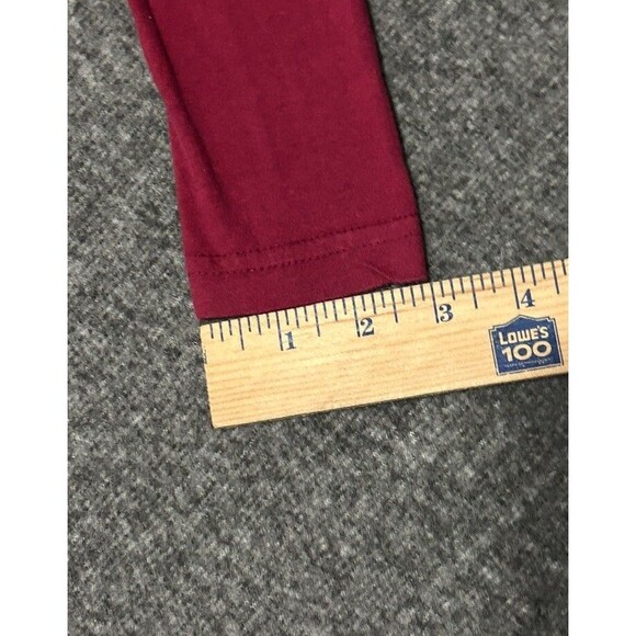 Creative Apparel Women's Arkansas Razorbacks Long Sleeve Tee Football Red (Sz S) - Picture 6 of 9